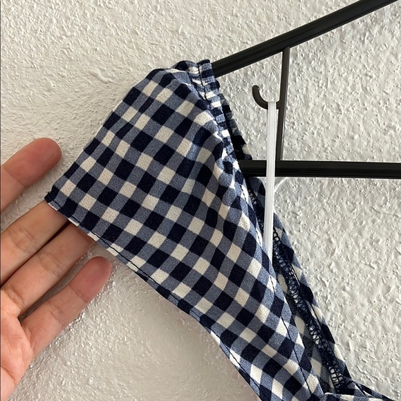 Reformation Bryson Dress in Madison Check Size 4 - Picture 6 of 9